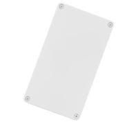 BAFOVY Boîte de Jonction Résistante aux Intempéries, Boîtier électrique ABS IP65, Boîtier de Projet Universel Résistant à l'eau pour une Utilisation Intérieure et Extérieure 158x90x60mm (158*90*60MM)