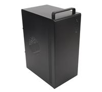 BAFOVY Boîtier d'ordinateur de Bureau avec Prise en Charge Micro ATX ITX, Conception en Métal, compatibilité avec Disque Dur SSD Outil, Configuration de Bureau de Jeu