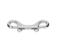 BAFOVY Bolt Snap Crochet à Double extrémité en Acier Inoxydable 316, Ouverture de 10 Mm, Poli Miroir, Clip à Dégagement Rapide pour Lignes Marines, Ceintures de Gréement, Cordes, Chaînes et Petits