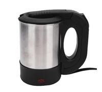 BAFOVY Bouilloire électrique de Voiture 12 V, Chauffe-eau Portable en Acier Inoxydable de 500 Ml pour café, thé, Bouilloire de Voyage Compacte pour Camping, Véhicule, Caravane