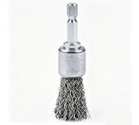 BAFOVY Brosse Métallique pour Perceuse avec Tige Hexagonale de 1,4 Pouce | Construction en Fil D’acier, Convient pour L’élimination de la Rouille sur Métal, L’ébavurage et le Décapage de Peinture,