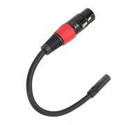 BAFOVY Câble Femelle 3,5 Mm vers XLR, Fil Convertisseur Mini Jack Professionnel pour Microphone et Accessoires de Caméra (Kalong femelle à 3,5 femelle 20 cm / 7,87 pouces)