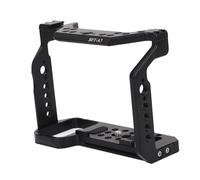 BAFOVY Cage de Caméra, Cadre en Alliage d'aluminium, Cage de Caméra Complète avec Sabot Froid et Supports Filetés pour Photographie A7 A7R2 A7R3 A7R4 A7R5