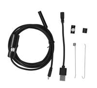 BAFOVY Caméra d'inspection Endoscopique Industrielle USB, Caméra de Tuyau de 7 Mm avec 6 Lumières LED, Résistante à l'eau IP67, 0,3 MP, pour et, Utilisation de Ventilation de Moteur de Voiture (1M)