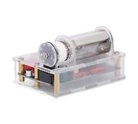 BAFOVY Carte Pilote de Compteur VU PCB en Verre, Module Pilote de Tube électronique DC 5 V avec Tube 6E2, sensibilité Réglable, 3 Modes d'affichage pour Amplificateur Audio, Utilisateurs de Système