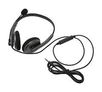 BAFOVY Casque de Centre d'appels, Casque Téléphonique Antibruit avec Conception Réglable pour Les Entreprises et Le Service Client (Simple 3.5mm)