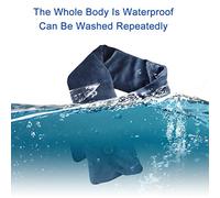 BAFOVY Châle électrique, écharpe Chauffante en Tissu Cristal Super Doux avec 3 Réglages de Température 42C 48C 55C, pour Soulager les Douleurs au Cou et aux épaules en Hiver, en Plein (GREY)