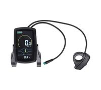 BAFOVY Compteur D'affichage LCD pour Vélo électrique, Compteur de Vitesse ABS avec écran Multifonctionnel pour Le Réglage de la Vitesse et du Kilométrage de L'assistance au Niveau de