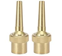 BAFOVY Conception de Jet Complet Stable de Vent, Petite à Grande Buse de Ruisseau Transparent Réglable Effilée, Arrinoir de Buse de Fontaine de Matériau de Cuivre Premium avec Une Utilisation