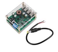 BAFOVY Convertisseur Abaisseur DC-DC, Module D Alimentation 7-60V vers 5V 5A 4 USB for Charge Embarquee et Alimentation D Appareils