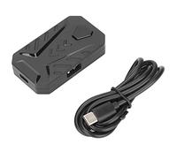 BAFOVY Convertisseur de Clavier de Souris, Convertisseur de Clavier Filaire USB avec Récepteur D'alimentation de Type C, Adaptateur pour Téléphone Tablette Ordinateur (Mélanger un article léger)