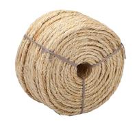 BAFOVY Corde en Sisal, Remplacement Robuste et Doux pour Poteau à Griffer pour Chats pour Projets DIY, avec Corde de Chanvre de 4 Mm X 50 M pour Jouets et Meubles pour Chats (Couleur Lin)