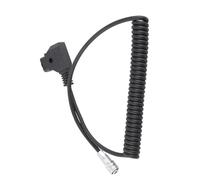 BAFOVY Cordon d'alimentation à Ressort D-Tap vers 4K pour Caméra Cinema 4K, Conception Renforcée et Durable, Compatible avec Les Batteries V-Mount et Gold Mount