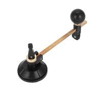 BAFOVY Coupe-cercle en Verre, Style Boussole avec Aspiration, pour les Amateurs, Coupeur de Style Boussole Réglable avec Poignée de Bouton Ronde (30cm)