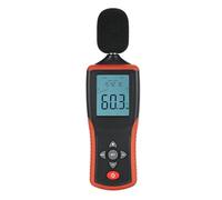 BAFOVY Décibelmètre Numérique Sonomètre ABS Portable SPL Mètre 30 à 130 DB AC Pondération Réponse Lente Rapide pour les Tests de Bruit en Salle de usine de Bureau à Domicile