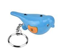 BAFOVY Détecteur de Clés D'oiseau avec Commande Vocale Intelligente et Lampe de Poche LED pour Trouver Facilement Les Clés (Blue)
