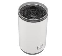 BAFOVY Diffuseur de Parfum Humidificateur d'arôme ABS 250 ML Chargement USB Mode d'anneau de Fumée de Lumière de dégradé de Flamme Simulée pour Une Utilisation de Bureau de Voyage de Bureau à