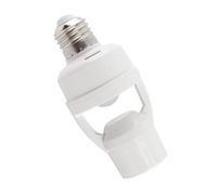 BAFOVY Douille de Lumière Intelligente, Support D'ampoule LED à Vis E27 avec Capteur de Corps Humain, Interrupteur de Lampe à économie D'énergie pour Maison, Hôtel, Restaurant, Bureau