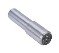BAFOVY Dresseur Diamanté, Dresseur de Meule à 5 Points avec Diamant soudé à Basse Température Sous Vide et Tige en Acier au Carbone, Outil de Dressage de Tige de 10 Mm pour Meuleuse d'établi