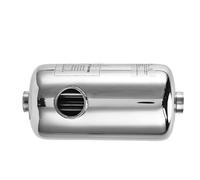 BAFOVY Échangeur de Chaleur de Piscine 25 KW, équipement d'échange de Chaleur de Piscine en Acier Inoxydable, Chauffage de l'eau à 230 °F, Faible Perte de Pression pour Utilisation de Spa, Spa,
