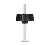 BAFOVY Ensemble de Pinces de Maintien en Métal, Pince à Fente en T pour le Travail du Bois et le Travail des Métaux avec Tige Filetée de 8 Mm, Bouton d'écrou, Bloc Coulissant, Outil de (Vis en T +