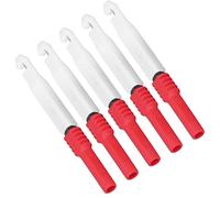 BAFOVY Ensemble de Sondes de Test Sonde Multimètre en Laiton PVC 5 Pièces Aiguilles de Perçage de 0,7 Mm avec Gaine pour Diagnostic Automobile Laboratoire d'essais électriques école Maison