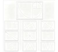 BAFOVY Ensemble D'outils de Composition de Viseur Golden Ratio 10 Pièces Viseur d'artiste en Acrylique Transparent avec 10 Modèles Classiques pour la Conception de Peinture de Dessin (Ensemble de 10