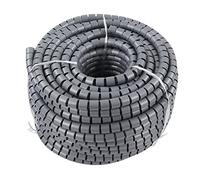 BAFOVY Enveloppe de Câble en Spirale, Manchon de Câble PE, Protecteur d'enroulement de Cordon, 40 à 257 Degrés Fahrenheit, Coupe Flexible à la Longueur, Résistant à l'usure pour Fils, Tuyaux,