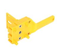 BAFOVY Gabarit de Trou de Poche, Ensemble de Localisateurs de Poinçons pour le Travail du Bois ABS 38 Pièces Outils de Scie-cloche pour Chevilles, Guide Réglable, Positionnement Précis de la Bague,