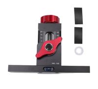 BAFOVY Gabarit D'installation de Porte D'armoire, Positionneur en Alliage D'aluminium avec Bulle de Niveau et Patins Antidérapants, avec Barre Transversale Auxiliaire étendue et