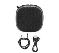 BAFOVY Haut-Parleur Bluetooth de Golf Magnétique Portable RVB étanche IPX5 sans Fil BT5.3 avec Emplacement pour Carte TF pour Voiturette de Golf Sports de Plein Air Noir (Black)