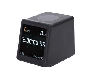 BAFOVY Horloge de Bureau WiFi avec Bitcoin Lottery Mining 1060kH/s Affichage du Taux de Hachage Météo Température Humidité Mineur alimenté par USB Noir (Black)
