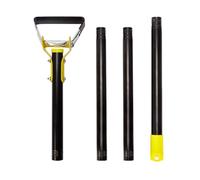 BAFOVY Houe de Désherbage, étrier de Désherbage en Acier Inoxydable avec Poignée de 1,2 M à 2,4 M, Retrait des Mauvaises Herbes, Outil d'ameublissement du Sol et de fossé pour Jardin, Ferme et Cour