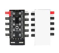 BAFOVY Hub de Ventilateur de Châssis PC, Conception en Métal, fonctionnalité de Refroidissement du Processeur, Gestion Simplifiée des Câbles pour Une Installation Conviviale (#1)