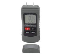 BAFOVY Humidimètre à Bois à Broche Détecteur Numérique d'humidité du Bois ABS 2 Modes Résolution de 0,1 pour Cent Lecture de la Température pour les Propriétaires Charpentiers Test du Mural
