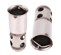 BAFOVY Inserts D'échappement Moto 51mm, Réducteur de Bruit en Acier (1)