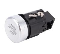 BAFOVY Interrupteur d'arrêt de Démarrage du Moteur, Remplacement en Plastique argenté pour VII Mk7 2013-2020, Expérience Utilisateur Améliorée, Installation de Précision, Restauration des