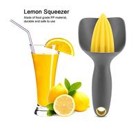 BAFOVY Juicer Manuel de Serre de Citron, Conception Ergonomique, Légère et Portable, Facile à Nettoyer et Confortable, Poignées Non Glissantes, en Matériau PP de qualité Alimentaire, Idéal pour