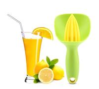 BAFOVY Juicer Manuel de Serre de Citron, Conception Ergonomique, Légère et Portable, Facile à Nettoyer et Confortable, Poignées Non Glissantes, en Matériau PP de qualité Alimentaire, Idéal pour