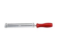 BAFOVY Kit de Fichier de Tronçonneuse à Perfection Affûtage Rapide et Précis avec Poignée en Bois, Construction en Acier Premium, adapté à la Plupart des Pales de Tronçonneuse Affûtage (4 mm)