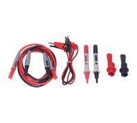 BAFOVY Kit de Test Multimètre en Laiton PVC PA, Fils de Test et Sondes 30 V CA à 60 V CC 19 A avec Crochets de et Pinces Crocodiles pour Diagnostic Automobile, école, Laboratoire, Usage Domestique