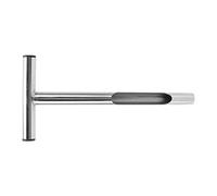 BAFOVY Kits d'analyse de Sol avec Poignée en T, Sonde d'échantillonnage de Sol en Acier Inoxydable 13,7 X 6,4 X 1,0 Pouces avec 2 Sacs Réutilisables pour l'échantillonnage de de Pelouse de Jardin