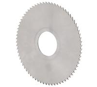 BAFOVY Lame de Scie Circulaire en Acier Rapide Disque de Coupe 72 Dents 75 X 1 X 22 Mm Lame de Scie HSS pour la Coupe du Bois, du Plastique, de l'aluminium et du Fer pour les Ateliers et les