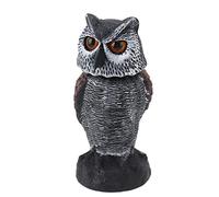 Bafovy Leurre De Hibou en Plastique pour Effrayer Les Oiseaux, Espanta Pajaros Jardin, Bu Espantapajaros