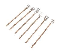BAFOVY Lot de 6 Piquets d'électroculture en Cuivre pour Antenne de Jardin, Support de Bobine en Cuivre et Poirier pour Légumes, Fleurs, Arbustes, Plates-Bandes Surélevées, Producteurs de Jardin en