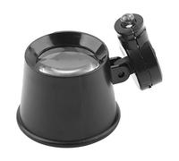 BAFOVY Loupe de Bijoutier, Construction ABS, Grossissement 10x avec Lumière LED pour la Réparation de Montres et l'inspection de Bijoux