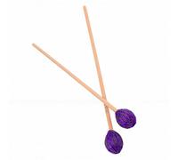 BAFOVY Maillets de Marimba Professionnels, Maillets de Percussion de Tambour avec Tête de Fil Manche en Bois D'érable pour Marimba Xylophone Vibraphone 2 Pièces 43 Cm