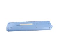 BAFOVY Melodica 37 Touches Clavier Instrument à Vent, ABS Portable (BLUE) | ABS Résistant aux Chocs, 40 Vis en Acier Inoxydable, Sarbacane et Embout Inclus, 18,9 X 4,3 X 2 Pouces