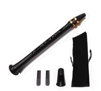 BAFOVY Mini Kit de Saxophone de Poche, Saxophone Alto Portable avec Sac de Transport pour Débutants, Expérience Musicale Unique, Parfait pour Les Amateurs de Musique