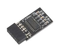 BAFOVY Module de sécurité TPM 2.0, interface LPC 12 broches pour carte mère compatible avec Infineon SLB9670 Protection de carte à distance haute sécurité